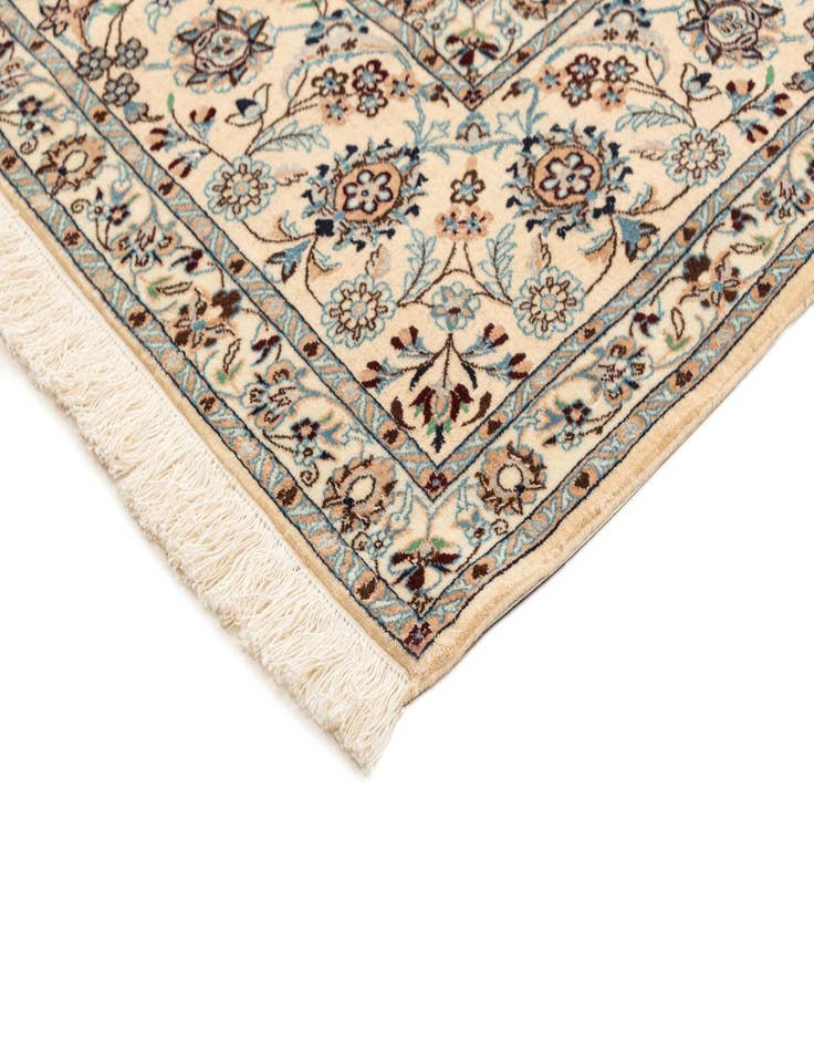 Detail image of  6' 10 x 10' 3  Hand Knotted Nain Rug