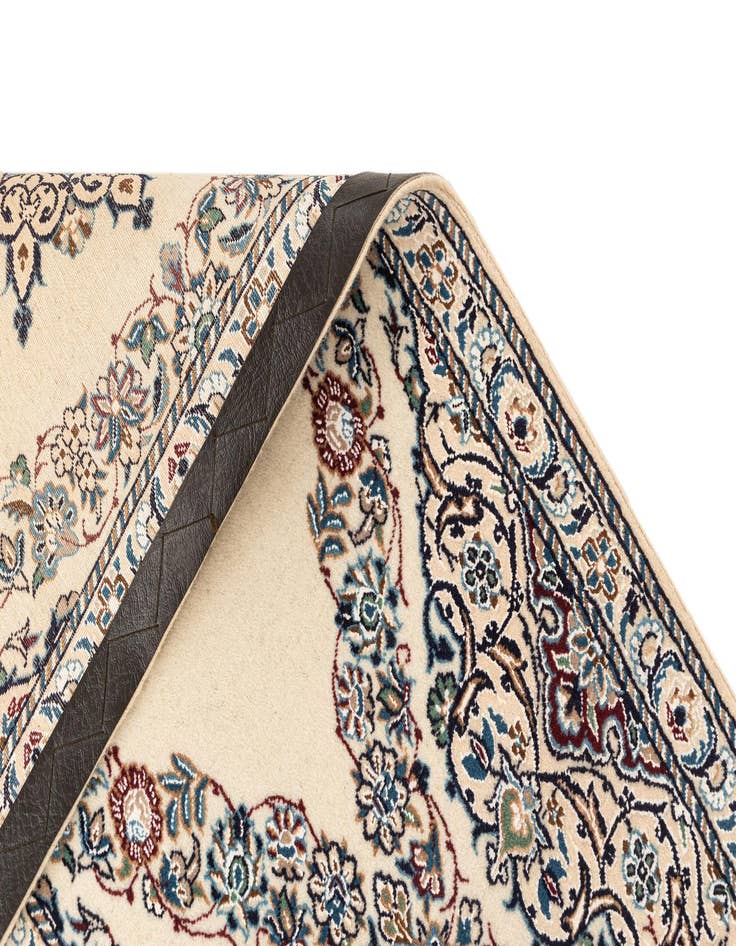 Detail image of  1' 7 x 5' 5  Hand Knotted Nain Rug