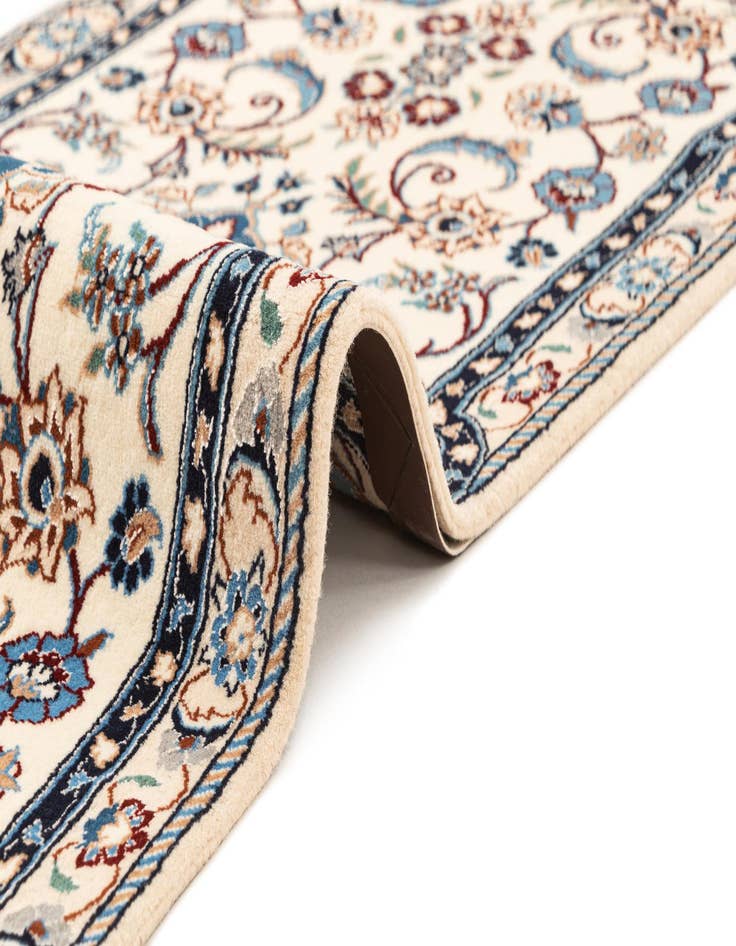 Detail image of  1' 8 x 7' 3  Hand Knotted Nain Rug