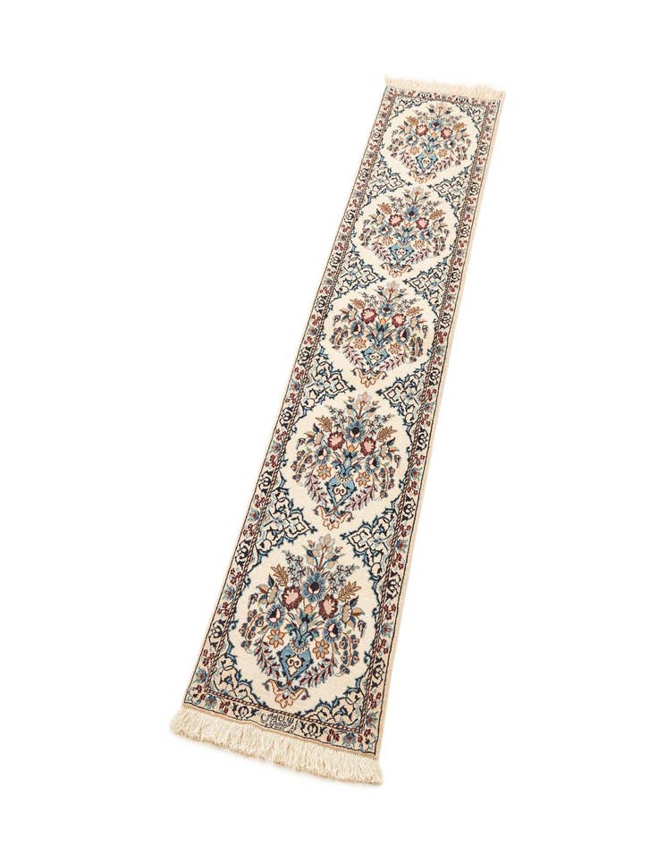 Detail image of  1' 7 x 6' 5  Hand Knotted Nain Rug