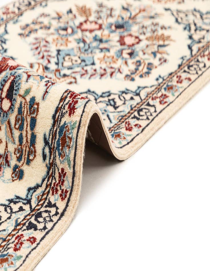 Detail image of  1' 7 x 6' 5  Hand Knotted Nain Rug