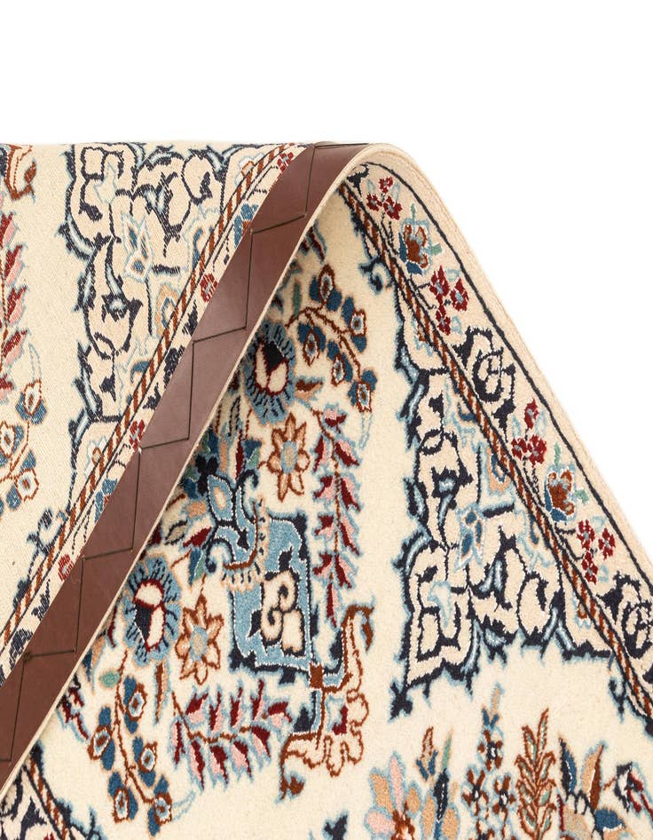 Detail image of  1' 7 x 6' 5  Hand Knotted Nain Rug