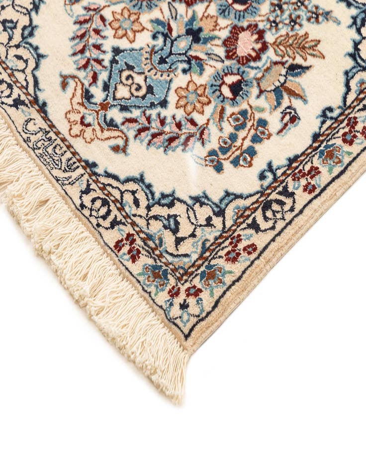 Detail image of  1' 7 x 6' 5  Hand Knotted Nain Rug