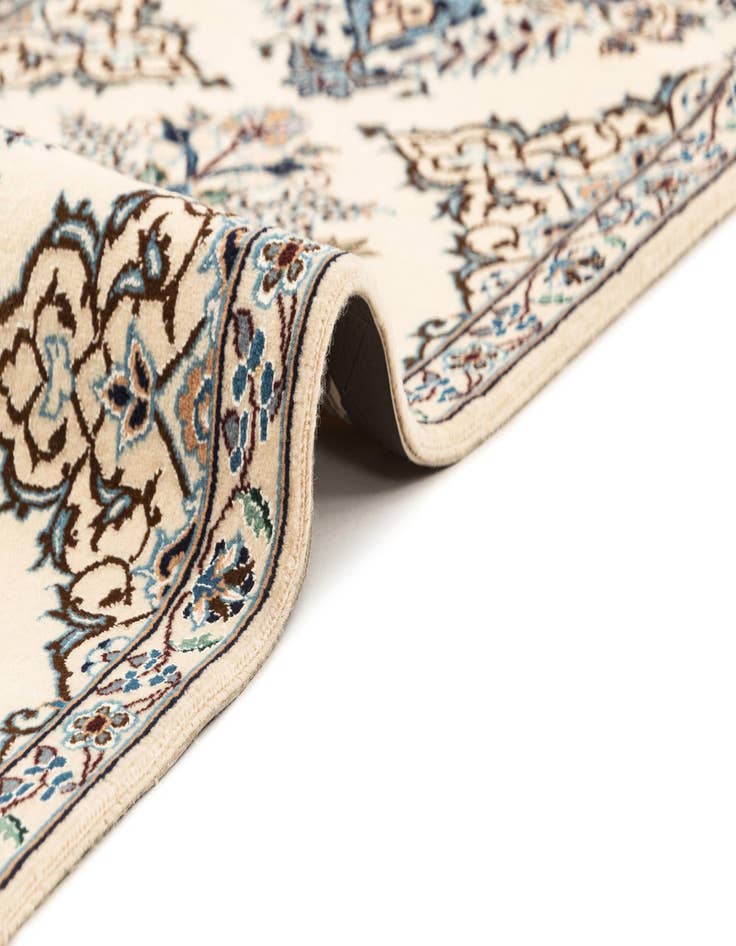 Detail image of  1' 8 x 7' 10  Hand Knotted Nain Rug