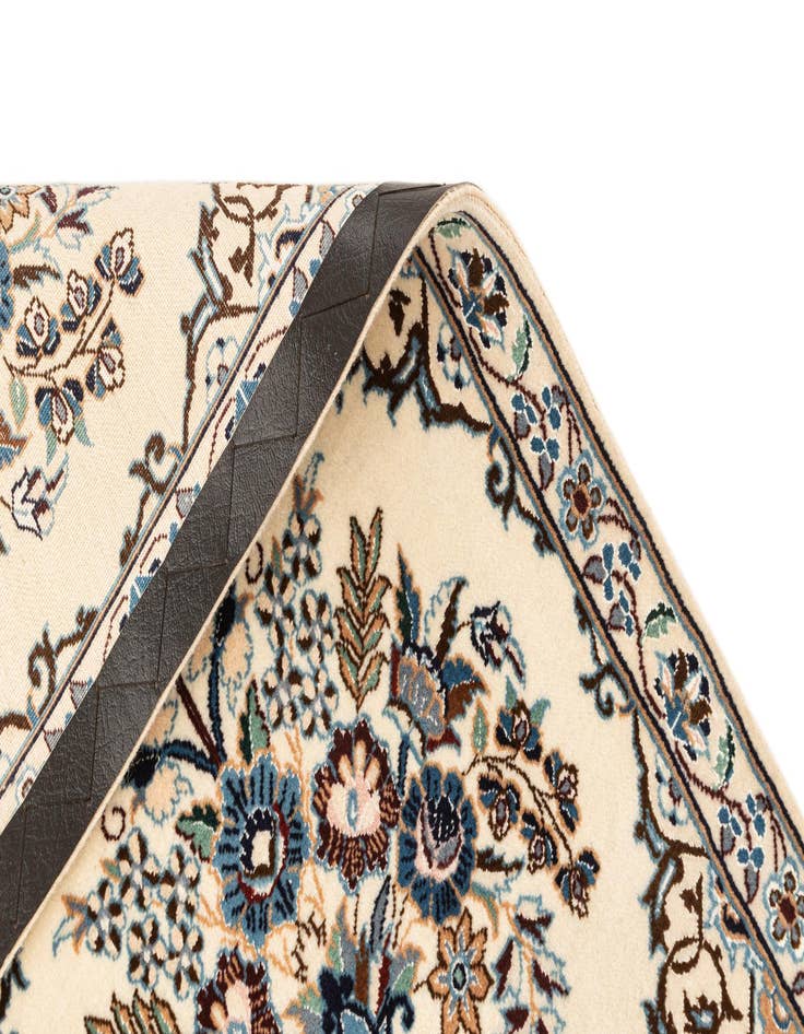 Detail image of  1' 8 x 7' 10  Hand Knotted Nain Rug