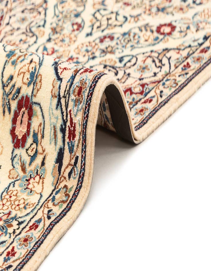 Detail image of  1' 7 x 5' 10  Hand Knotted Nain Rug