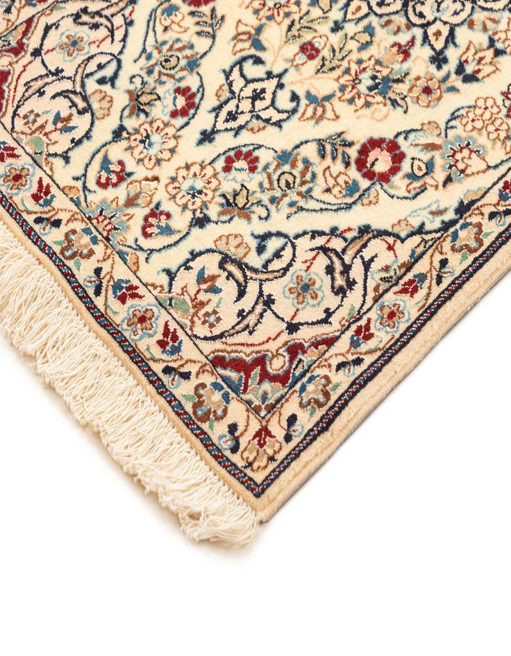 Detail image of  1' 7 x 5' 10  Hand Knotted Nain Rug