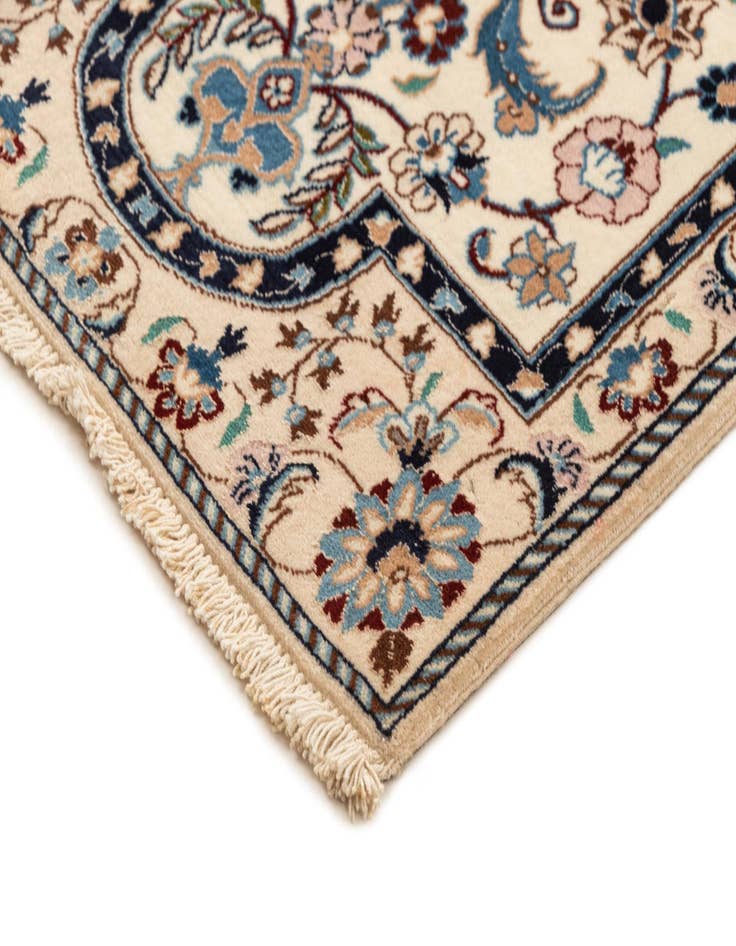 Detail image of  1' 7 x 9' 7  Hand Knotted Nain Rug