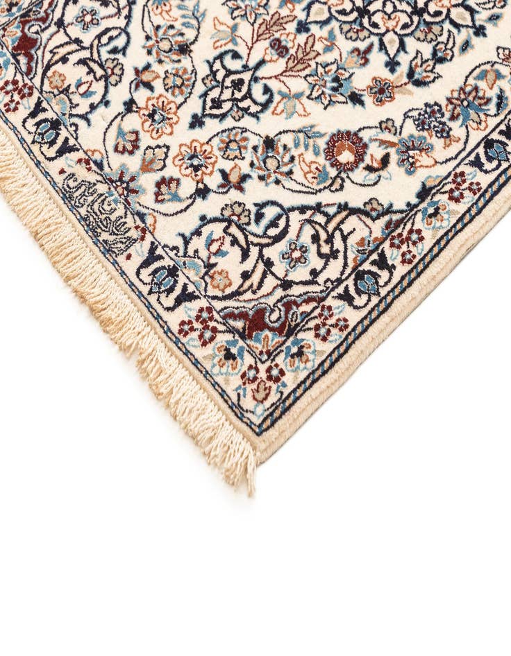 Detail image of  1' 8 x 9' 7  Hand Knotted Nain Rug