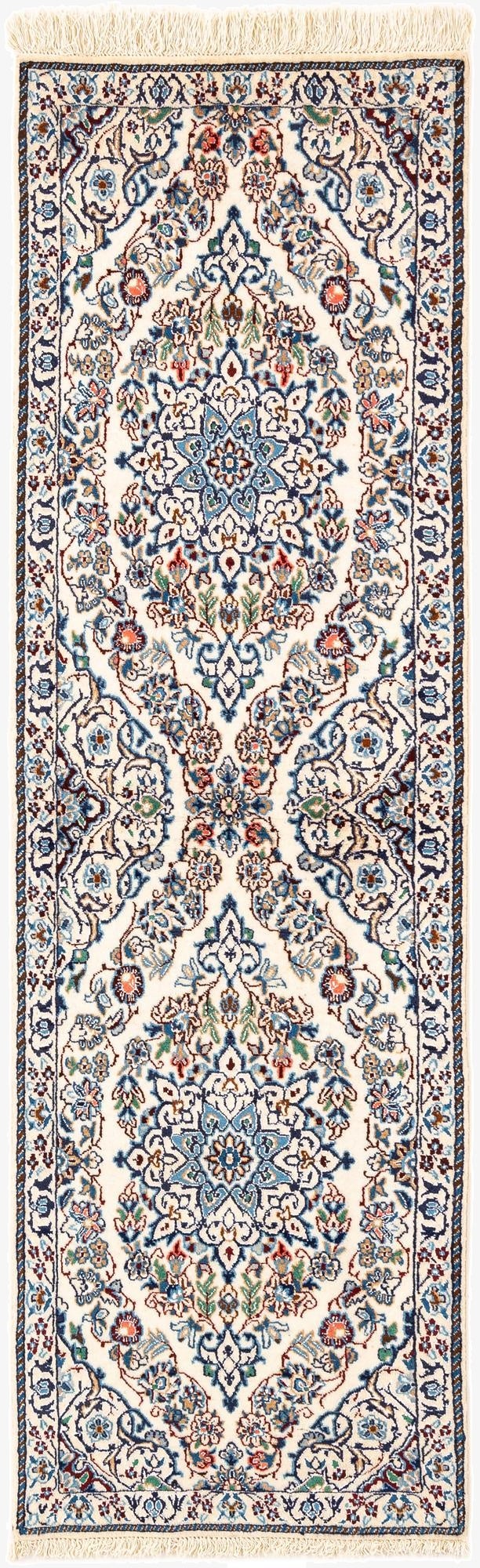  1' 7 x 5' 4  Hand Knotted Nain Rug