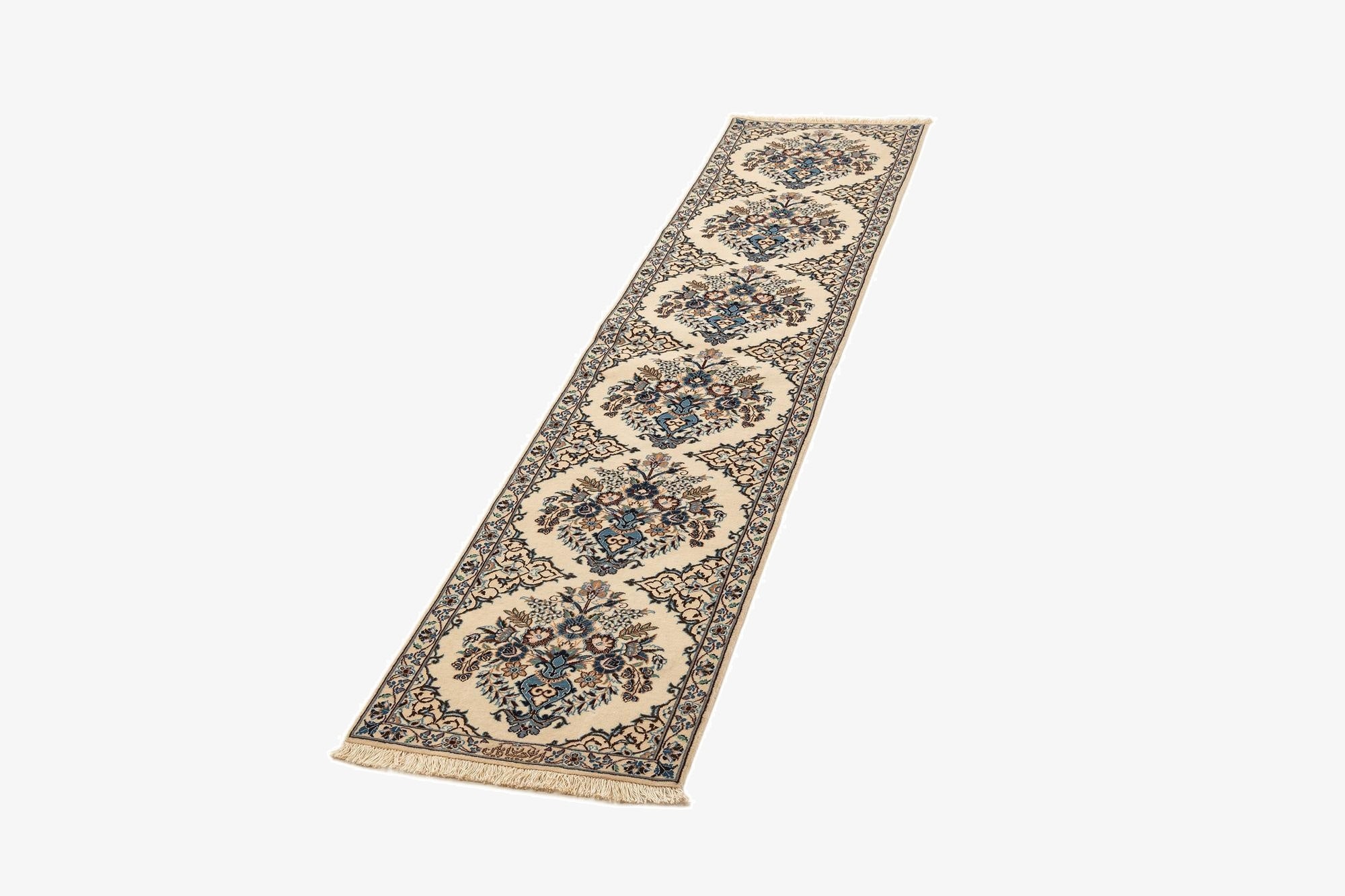 1' 8 x 7' 10  Hand Knotted Nain Rug
