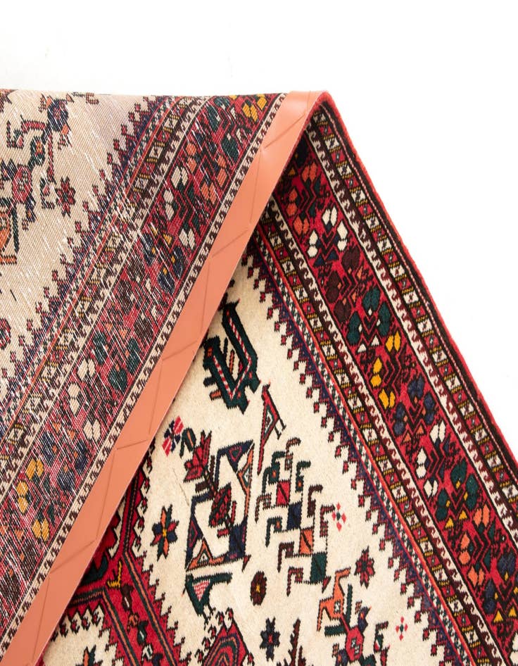 Detail image of  3' 6 x 5' 3  Hand Knotted Nasrabad Persian Wool Rug