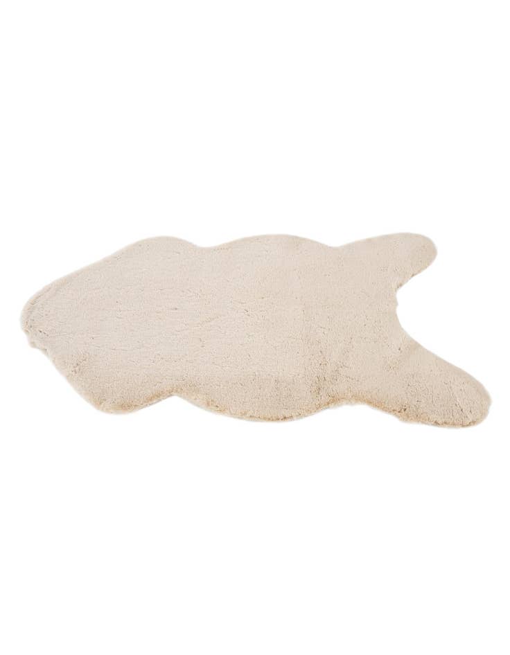 Detail image of 3' x 5' Natural Sheepskin Rug