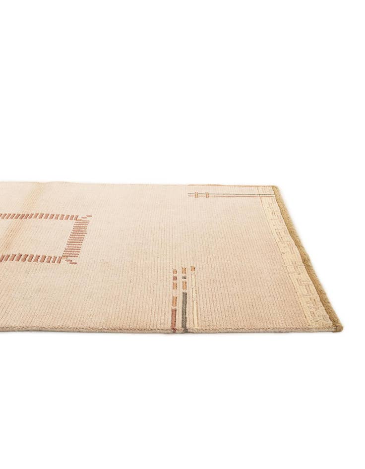 Detail image of  3' 1 x 5' 1  Hand Knotted Nepal Wool Rug