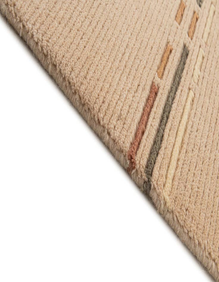 Detail image of  3' 1 x 5' 1  Hand Knotted Nepal Wool Rug