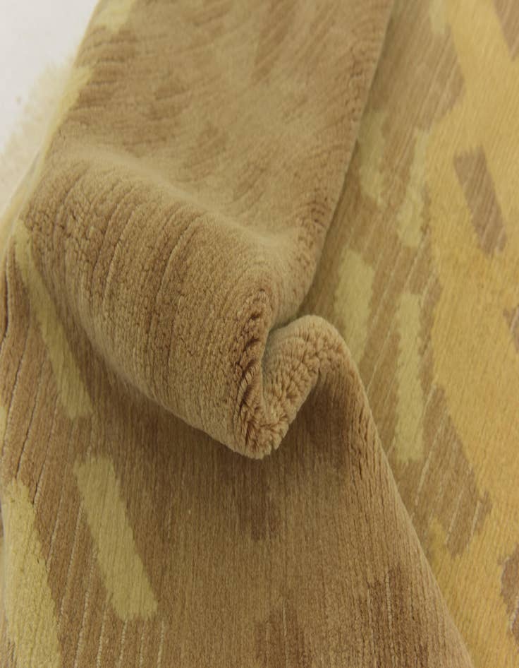 Detail image of  5' 7 x 7' 8  Hand Knotted Nepal Wool Rug