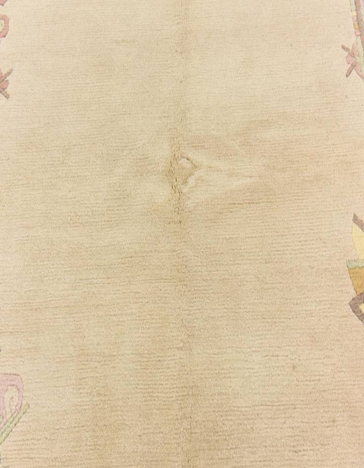 Detail image of  4' 8 x 6' 9  Hand Knotted Nepal Wool Rug