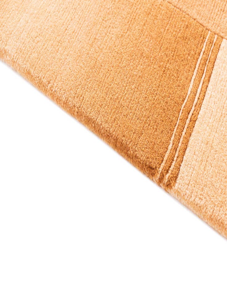 Detail image of  4' 7 x 6' 9  Hand Knotted Nepal Wool Rug