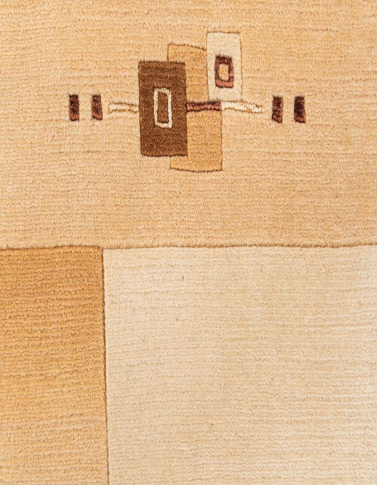 Detail image of  4' x 6'  Hand Knotted Nepal Rug