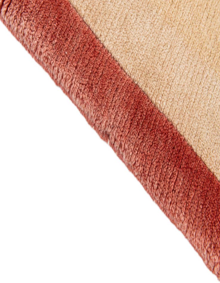 Detail image of  3' 4 x 4' 10  Hand Knotted Nepal Wool Rug