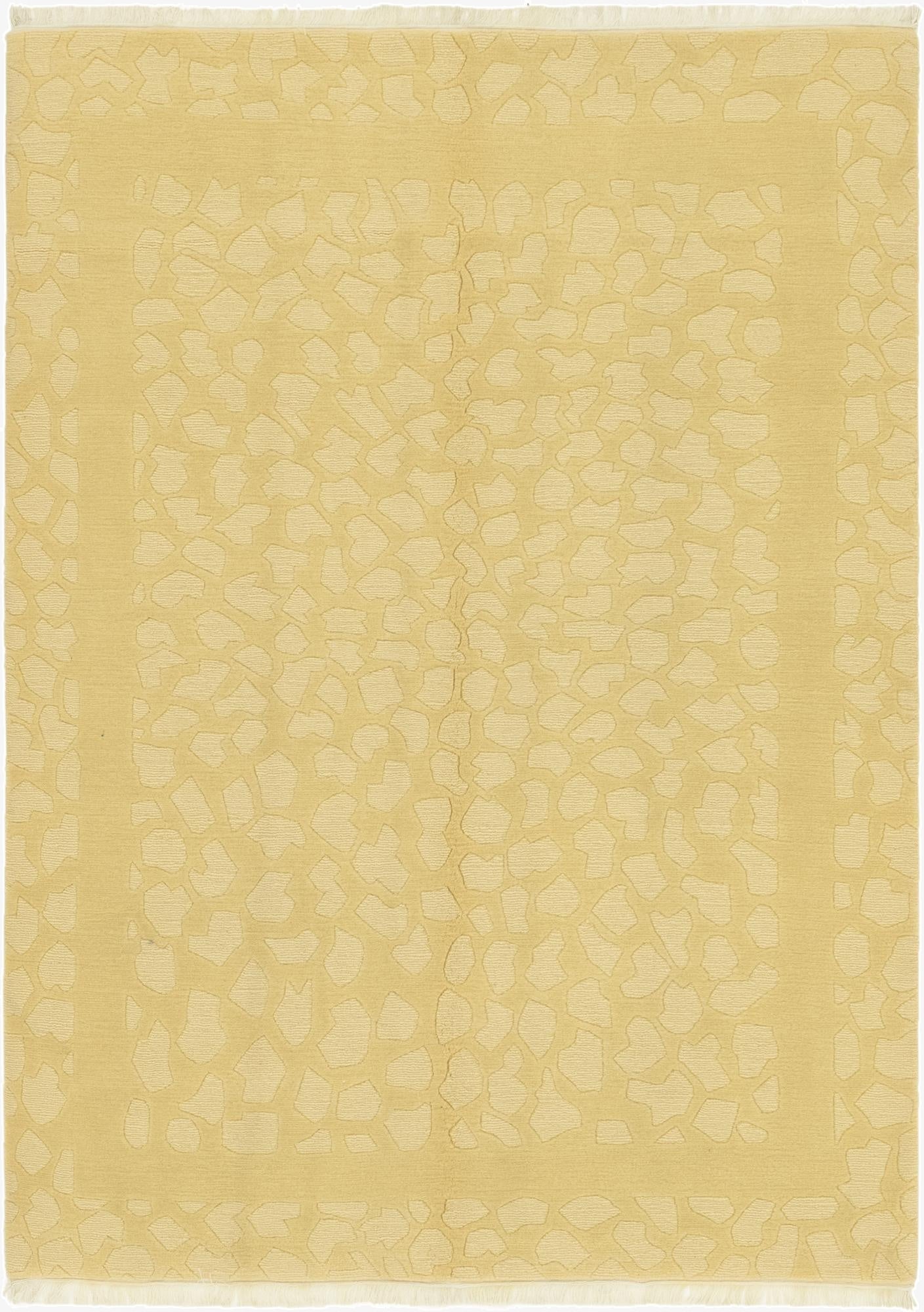  5' 8 x 7' 10  Hand Knotted Nepal Wool Rug