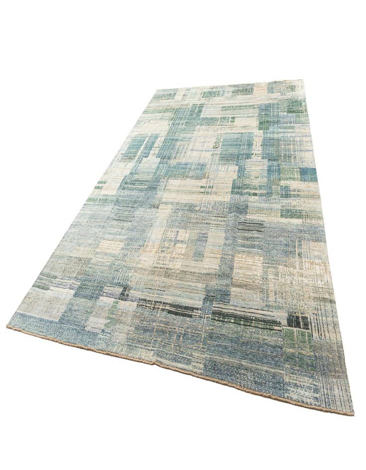 Detail image of  9' 9 x 13' 10  Hand Knotted Oushak Rug