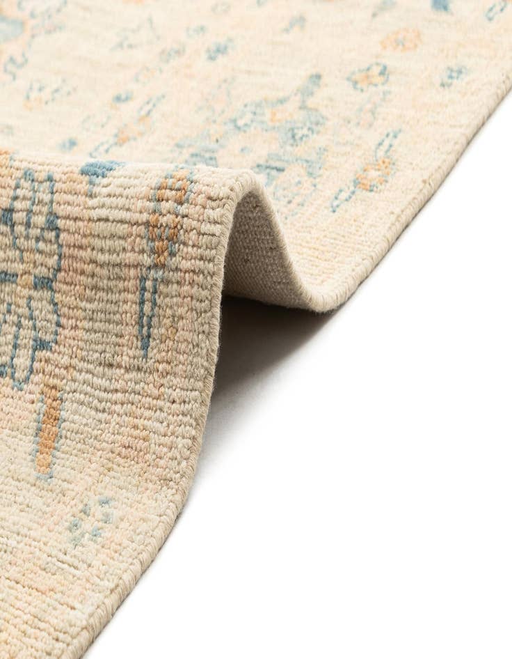 Detail image of  8' 9 x 11' 8  Hand Knotted Oushak Rug