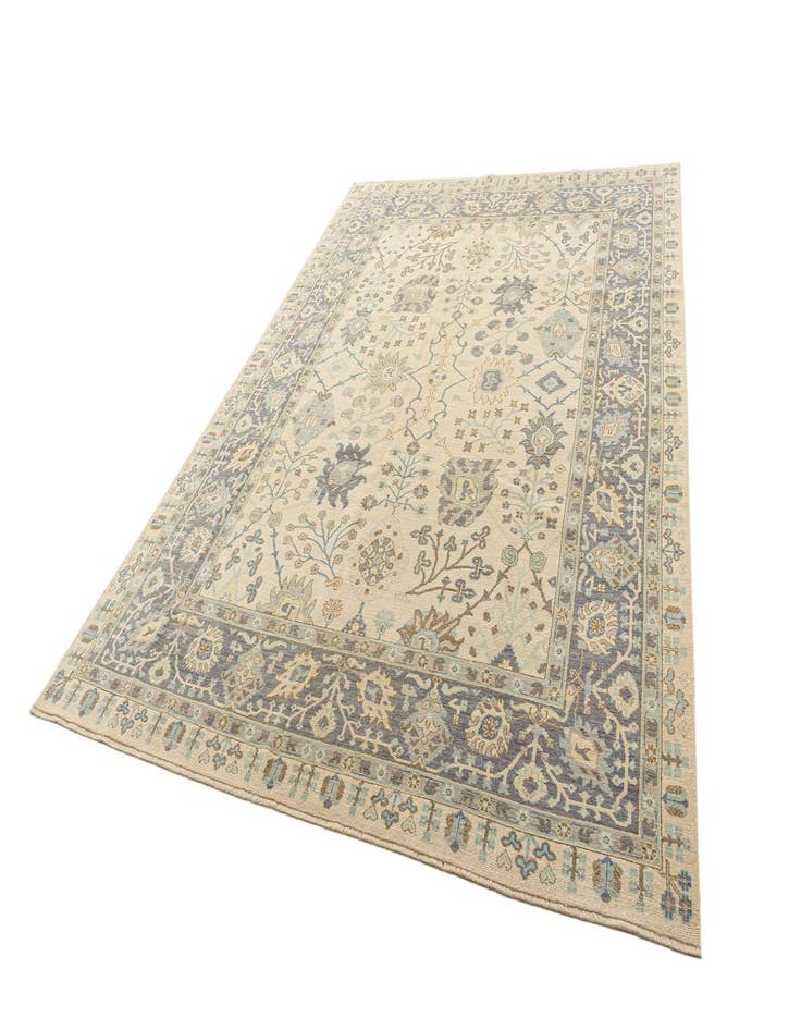 Detail image of  9' x 12' 2  Hand Knotted Oushak Rug