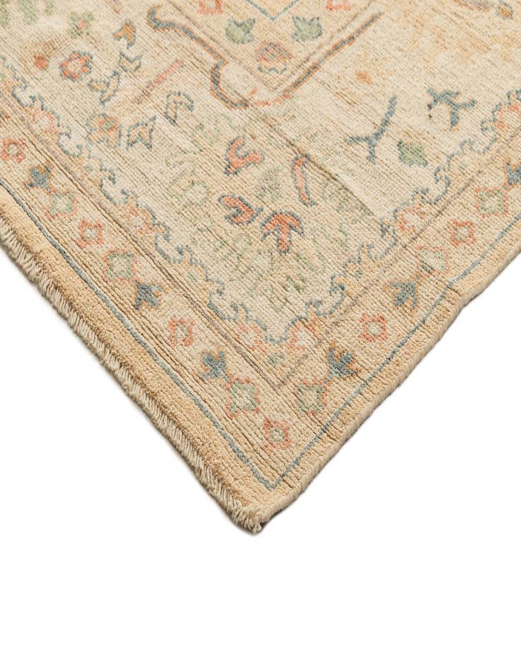 Detail image of  9' 1 x 11' 10  Hand Knotted Oushak Rug