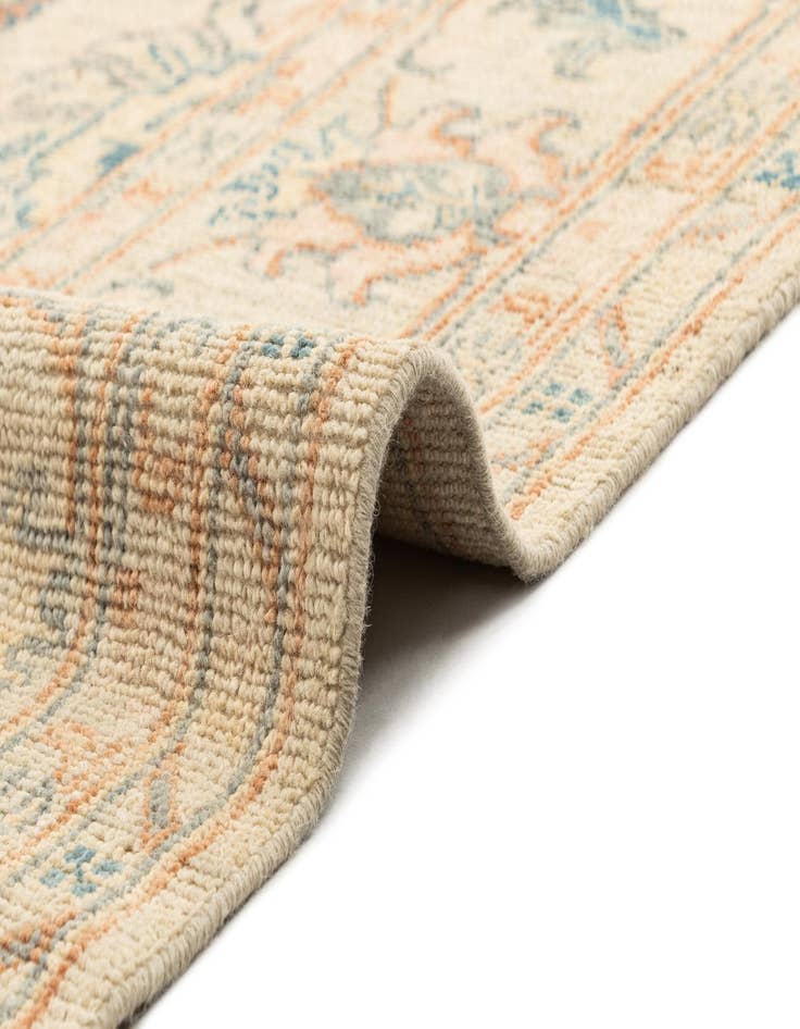 Detail image of  8' 11 x 11' 7  Hand Knotted Oushak Rug