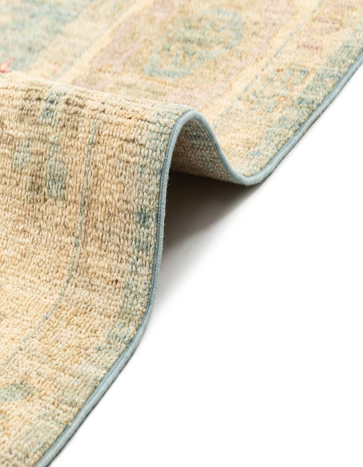 Detail image of  8' 4 x 9' 10  Hand Knotted Oushak Rug