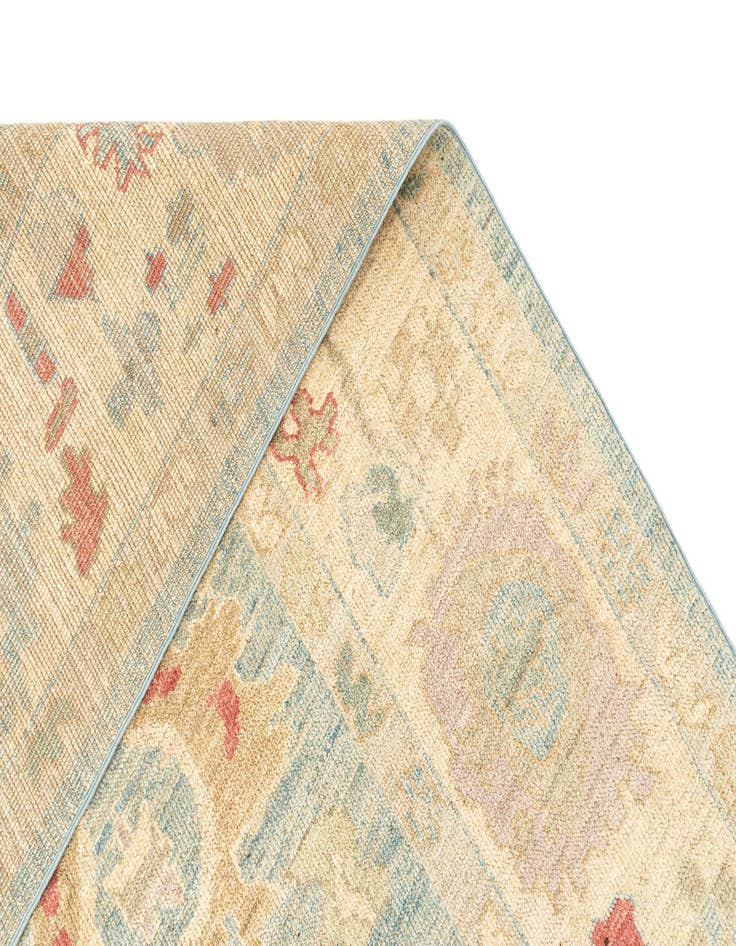 Detail image of  8' 4 x 9' 10  Hand Knotted Oushak Rug