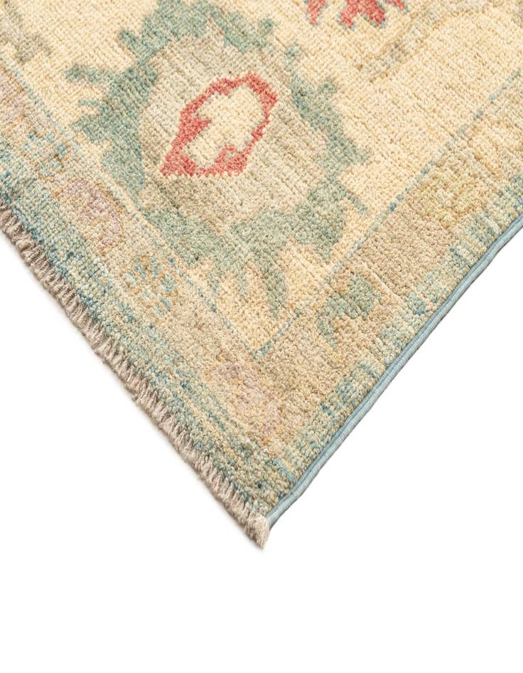 Detail image of  8' 4 x 9' 10  Hand Knotted Oushak Rug