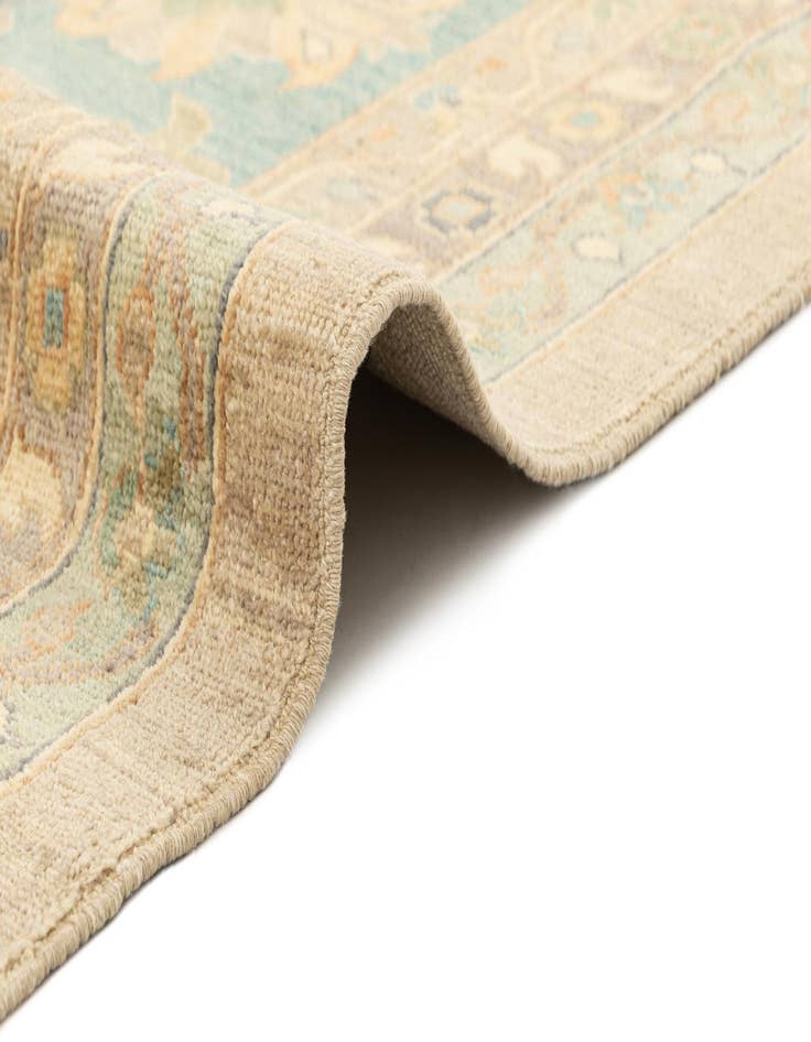 Detail image of  16' 1 x 23'  Hand Knotted Oushak Rug