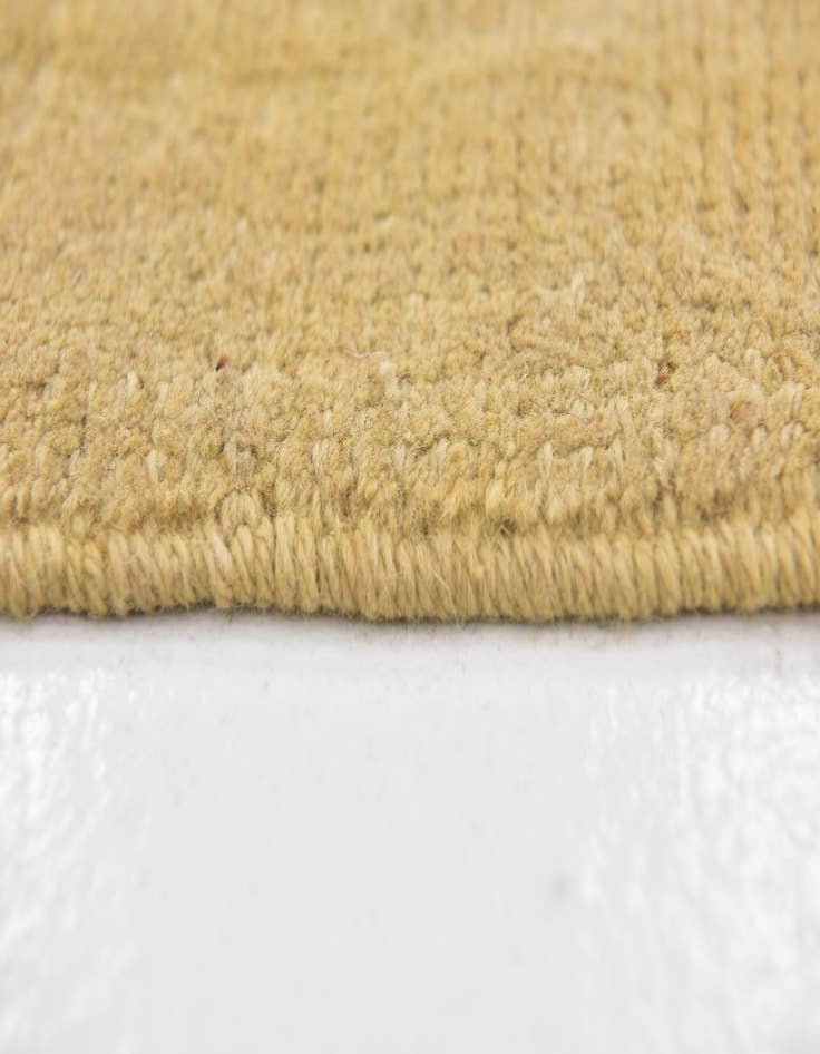 Detail image of  4' 4 x 7'  Hand Knotted Oushak Wool Rug