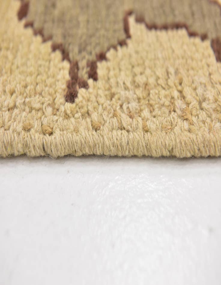 Detail image of  4' 2 x 6' 7  Hand Knotted Oushak Wool Rug