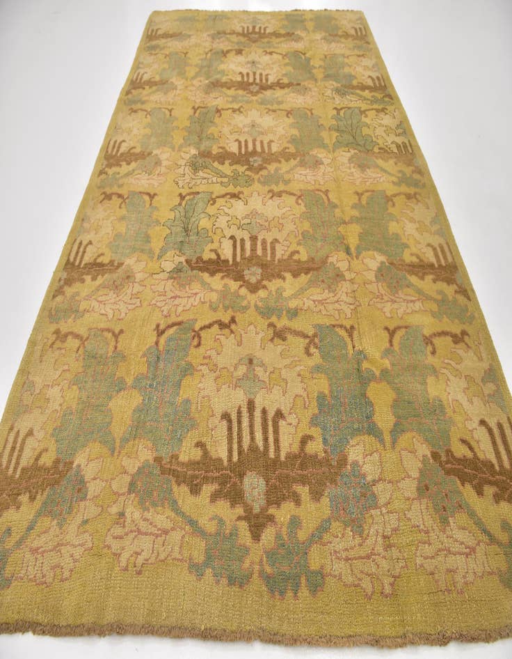 Detail image of  8' 6 x 12' 7  Hand Knotted Oushak Wool Rug