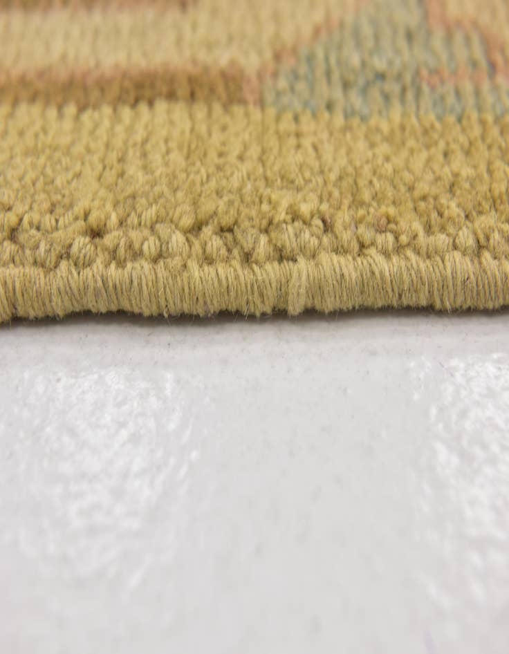 Detail image of  8' 6 x 12' 7  Hand Knotted Oushak Wool Rug