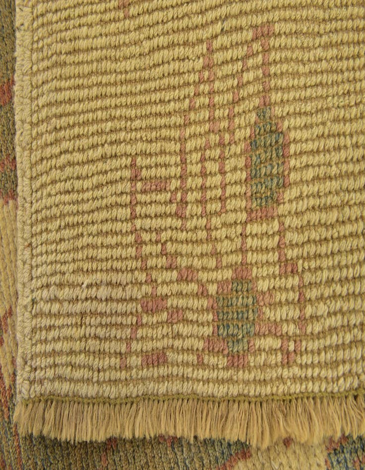Detail image of  7' x 10'  Hand Knotted Oushak Wool Rug