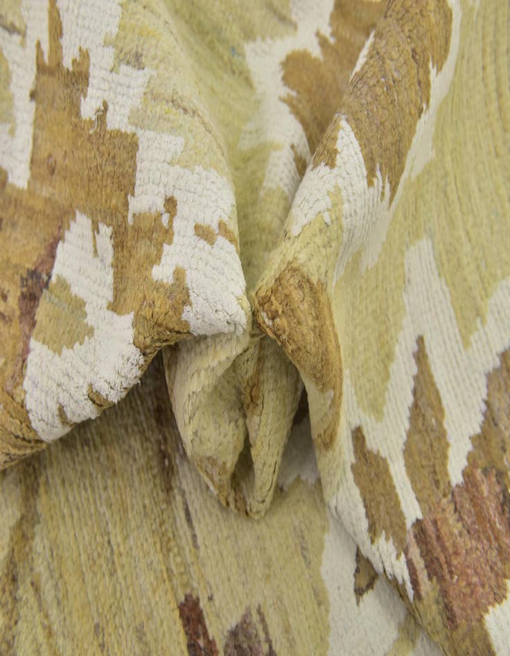 Detail image of  11' 4 x 16' 5  Hand Knotted Oushak Rug