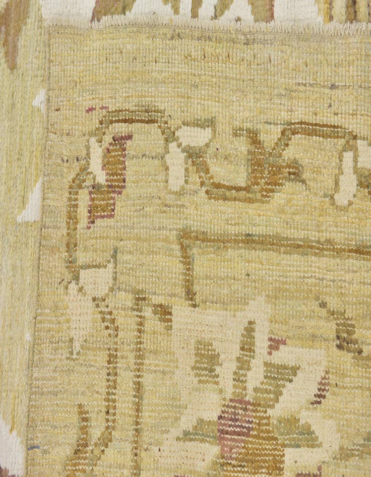 Detail image of  11' 4 x 16' 5  Hand Knotted Oushak Rug