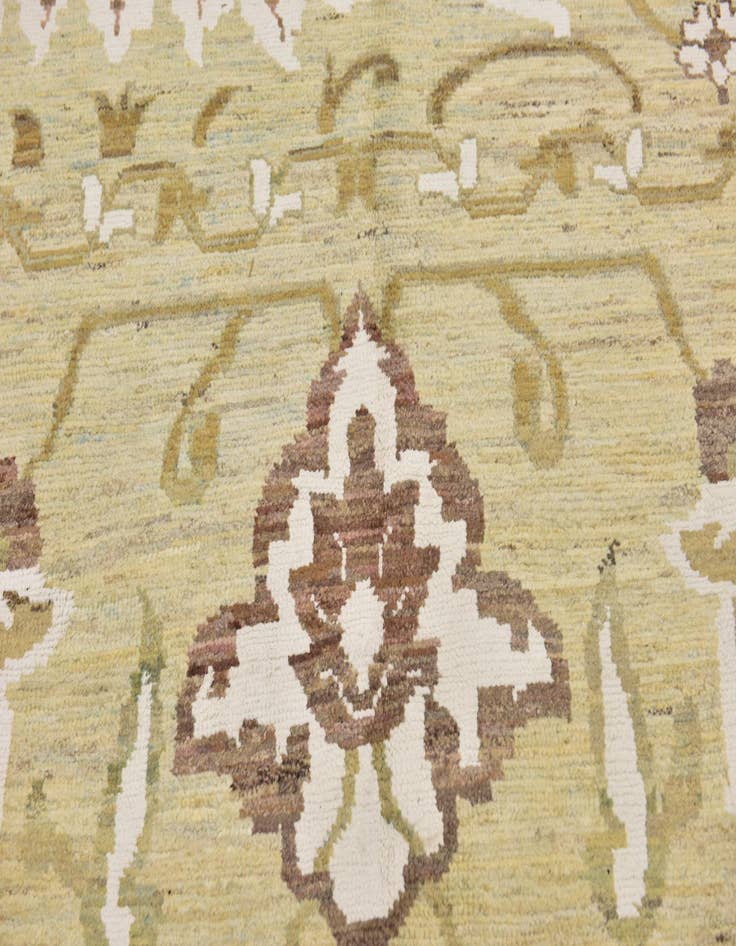 Detail image of  11' 4 x 16' 5  Hand Knotted Oushak Rug