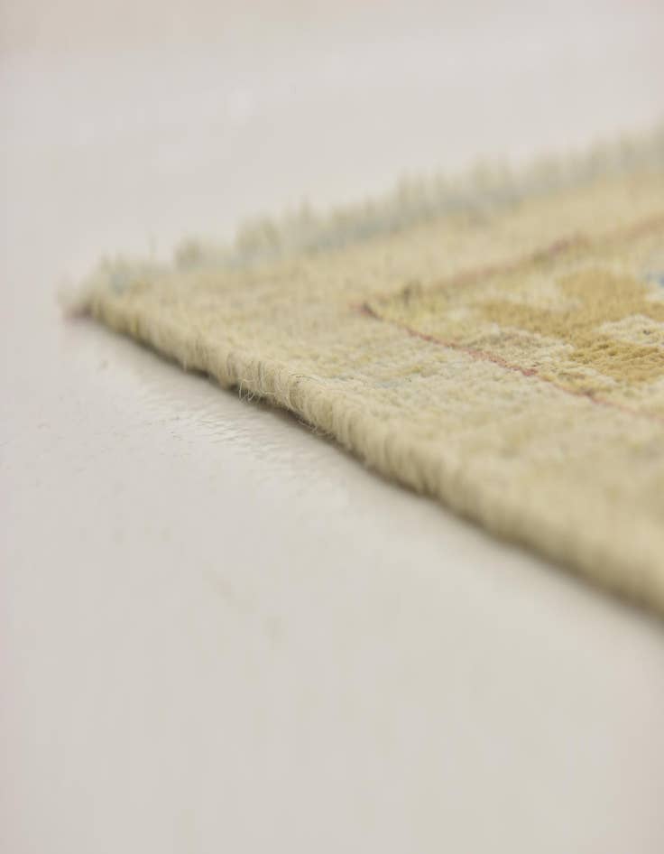 Detail image of 13' 4 x 19' 10 Hand Knotted Oushak Wool Rug