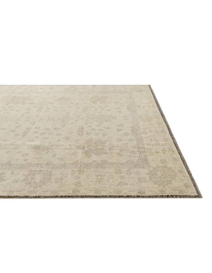 Detail image of 8' 6 x 10' 1 Hand Knotted Oushak Wool Rug