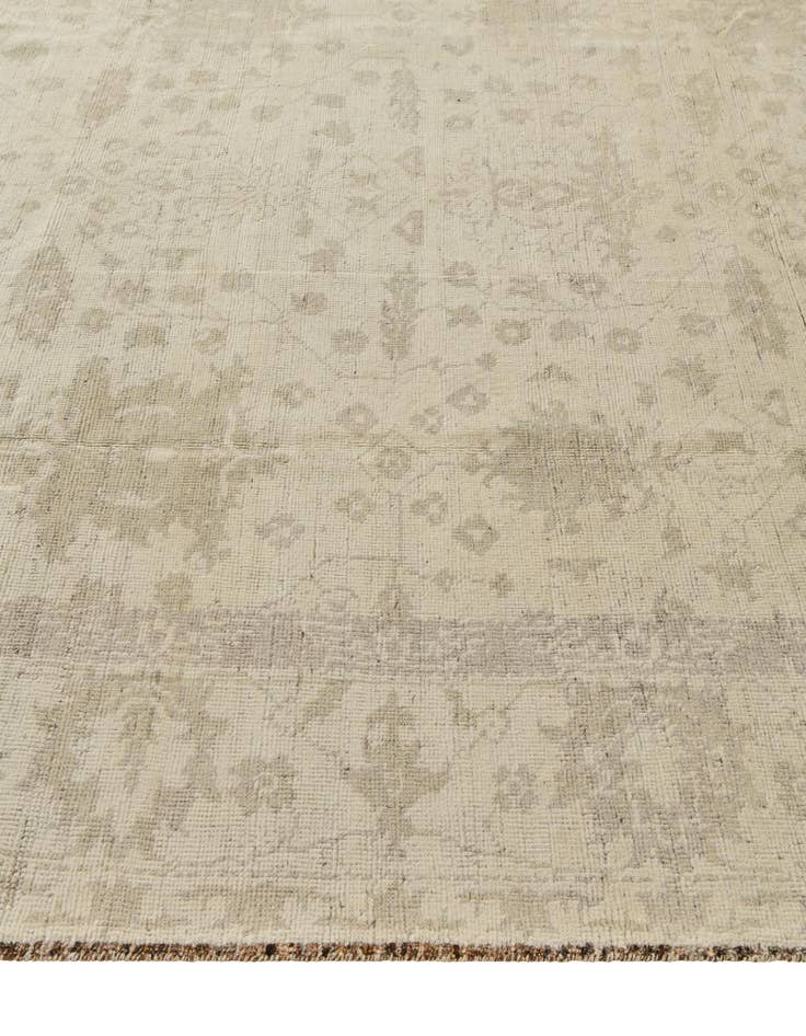 Detail image of 8' 6 x 10' 1 Hand Knotted Oushak Wool Rug
