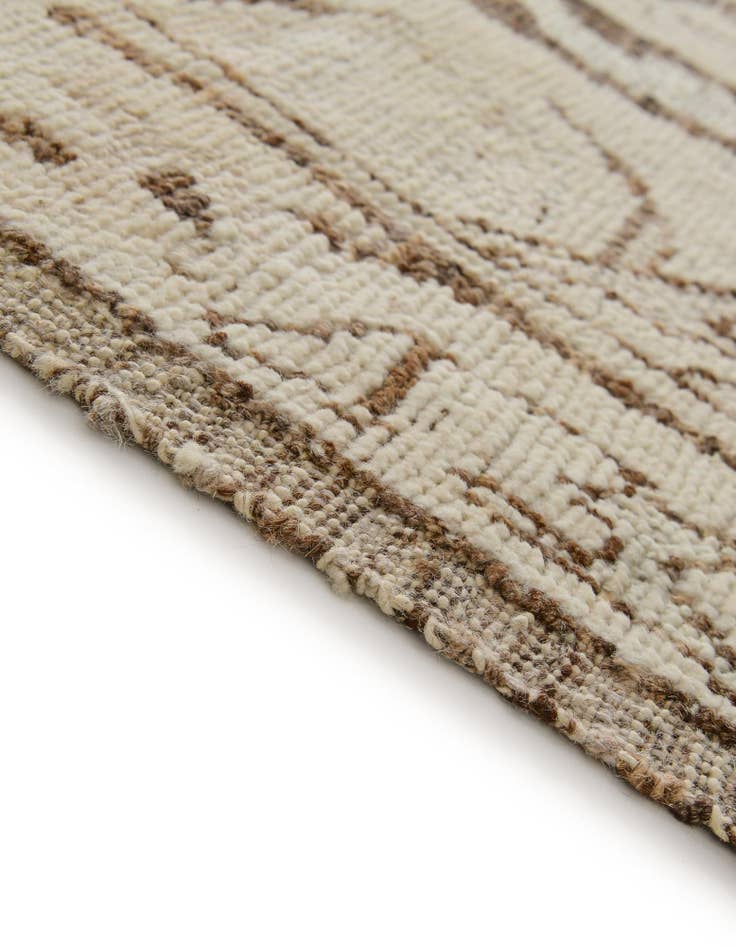 Detail image of 8' 5 x 10' 2 Hand Knotted Oushak Wool Rug