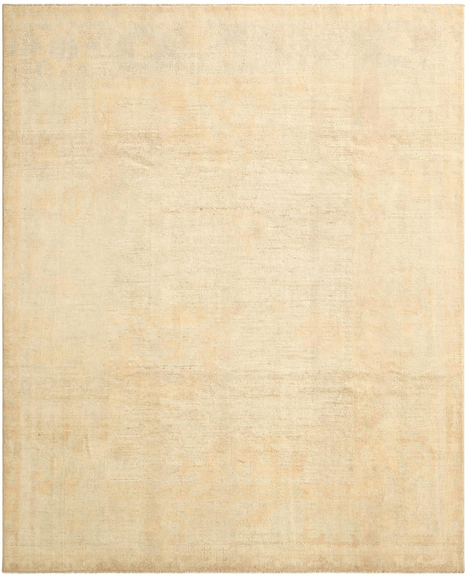 8' x 9' 10 Hand Knotted Oushak Wool Rug