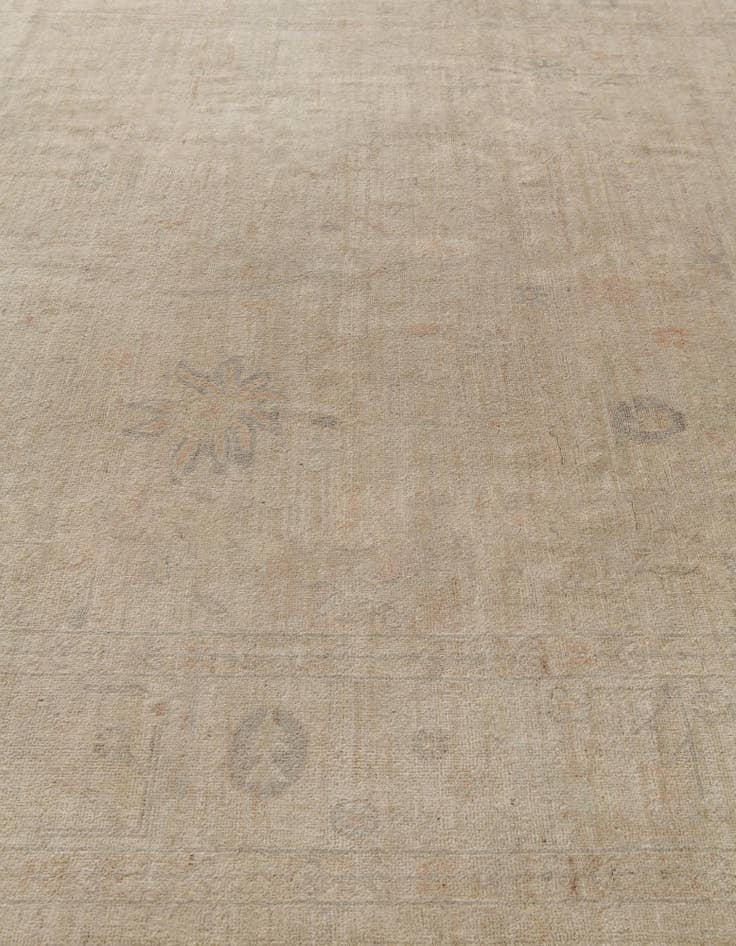 Detail image of  8' 8 x 11' 5  Hand Knotted Oushak Wool Rug