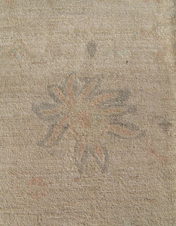 Detail image of  8' 8 x 11' 5  Hand Knotted Oushak Wool Rug