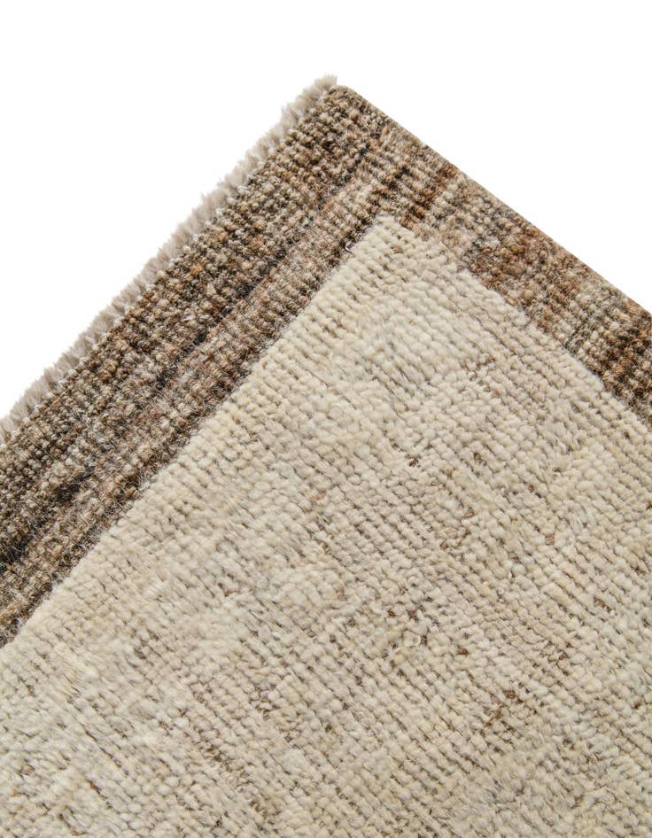 Detail image of 8' 8 x 10' 3 Hand Knotted Oushak Wool Rug